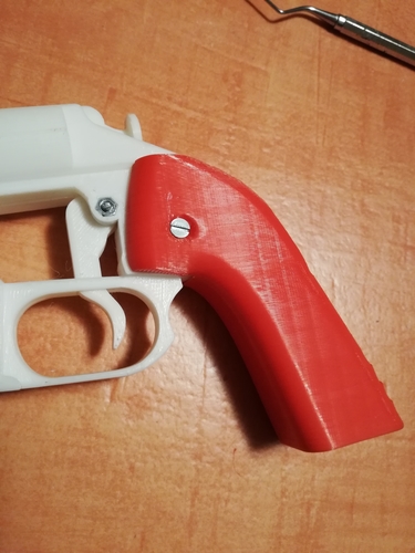Obrez Pistol  (working!!) 3D Print 223344