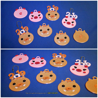 2019 HAPPY CHINESE NEW YEAR-YEAR OF The Pig Keychain - Thumbnail 5
