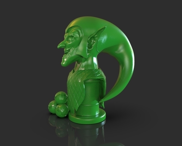 Green Goblin Bust 3D Print 223355