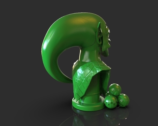 Green Goblin Bust 3D Print 223360