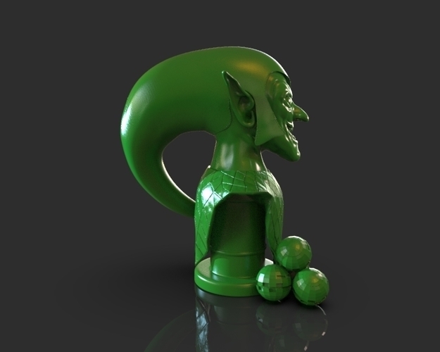 Green Goblin Bust 3D Print 223361