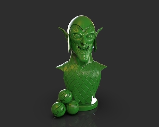 Green Goblin Bust 3D Print 223363