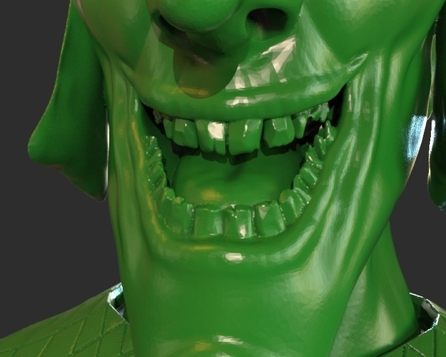 Green Goblin Bust 3D Print 223370
