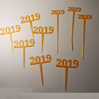 2019 New Years Party Picks and Swizzle Sticks - Thumbnail 2