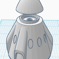 SPACEX Dragon Capsule (Manned) - Thumbnail 3