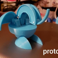 Bakugan Prototype 3d model - Thumbnail 4