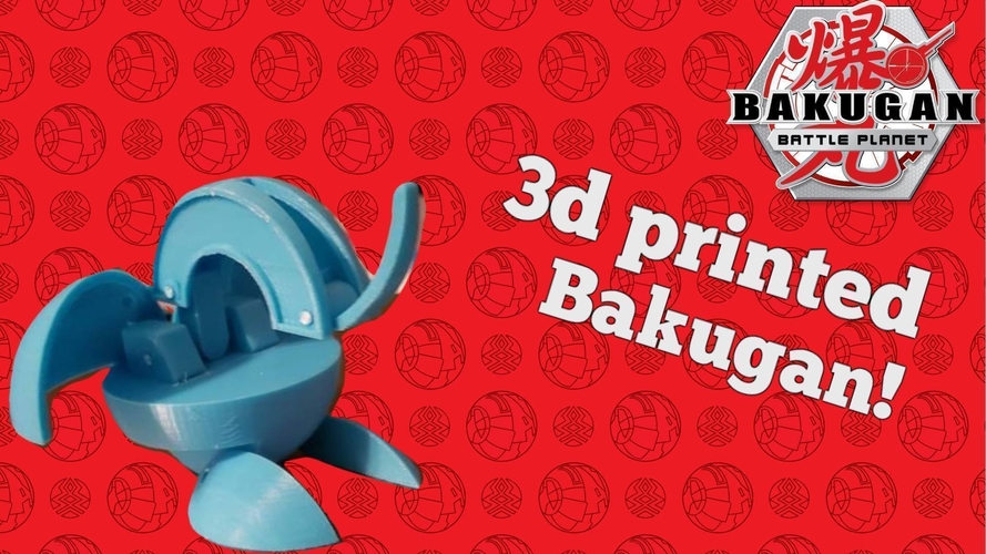 Bakugan Prototype 3d model 3D Print 223406