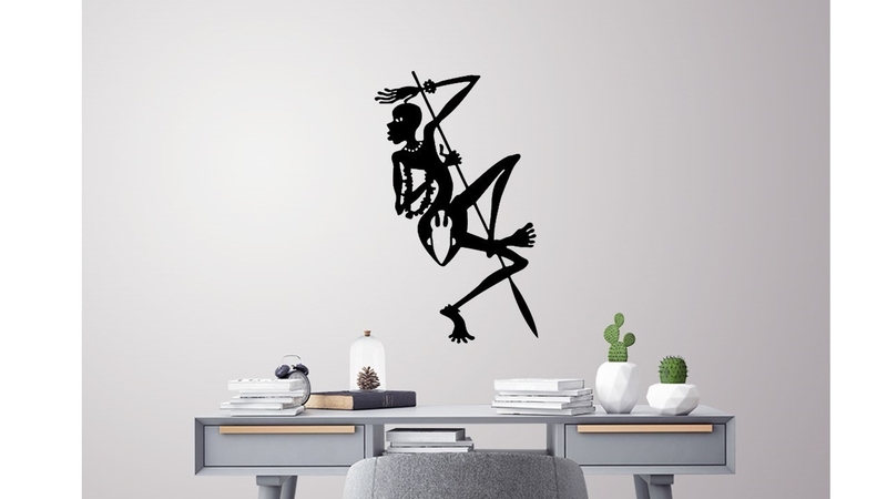 AFRICAN FOLKLORE WALL DECORATION