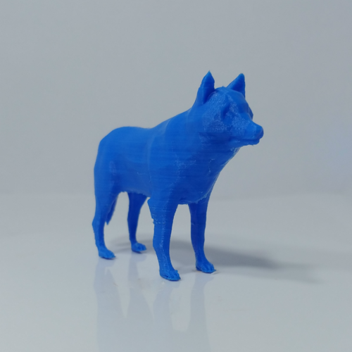 Low Poly Wolf 3D Print 223449