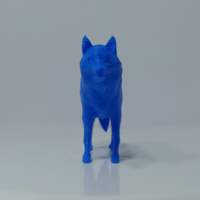 Low Poly Wolf - Thumbnail 3