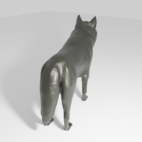 Low Poly Wolf - Thumbnail 7