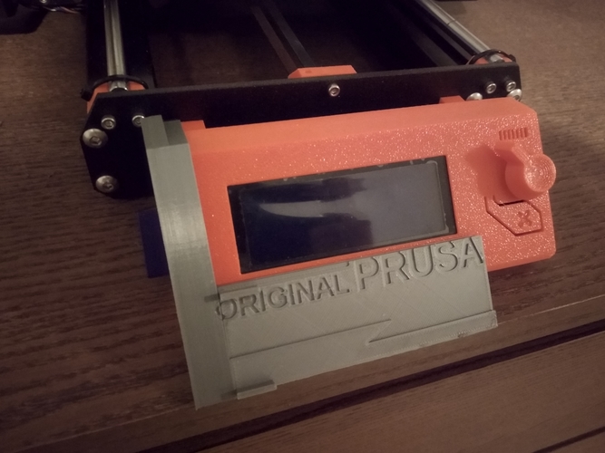 PRUSA i3 MK3 LCD Cover 3D Print 223526