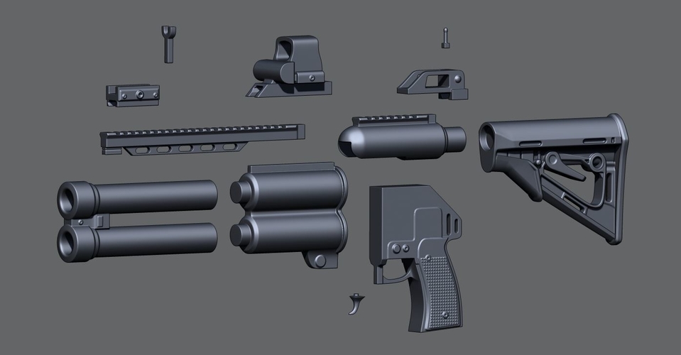 ​Sage ordnance Deuce GUN 3D Print 223582