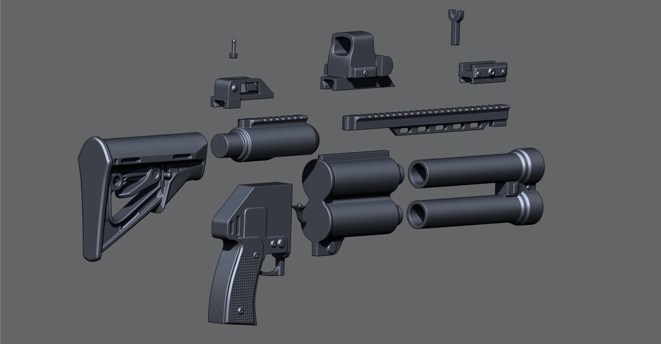 ​Sage ordnance Deuce GUN 3D Print 223583