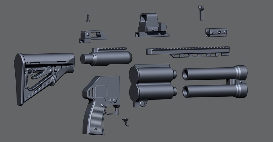 ​Sage ordnance Deuce GUN 3D Print 223584