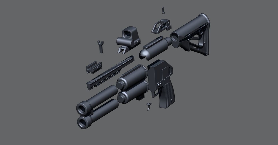 ​Sage ordnance Deuce GUN 3D Print 223585