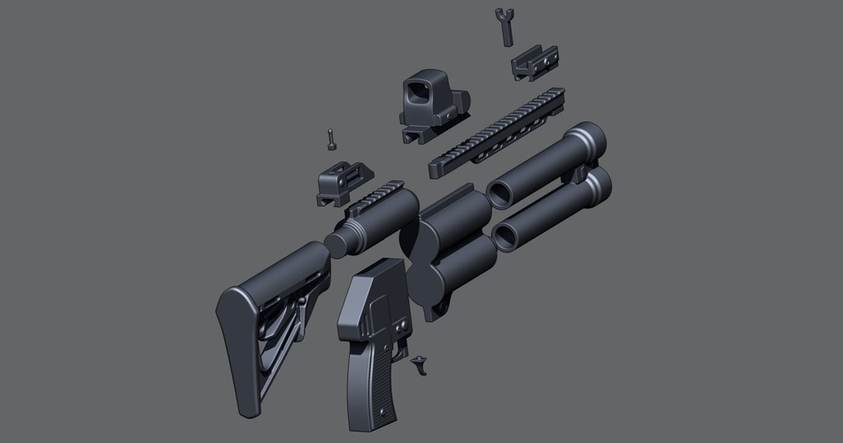 ​Sage ordnance Deuce GUN 3D Print 223586