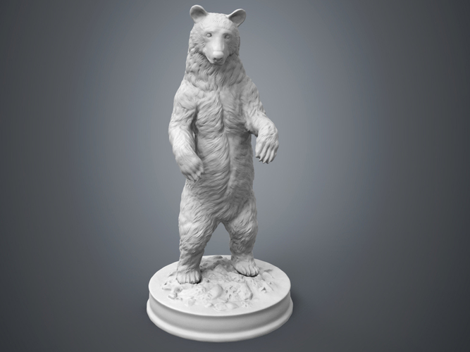 Black Bear Sculpture