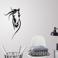 Small Horse head portrait for wall decoration  3D Printing 223814