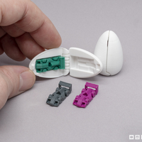 Small Surprise Egg #8 - Tiny Racecar 3D Printing 223850