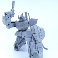 ARTICULATED POWER ROBOT NOT DINO MEGAZORD NO SUPPORT - Thumbnail 8