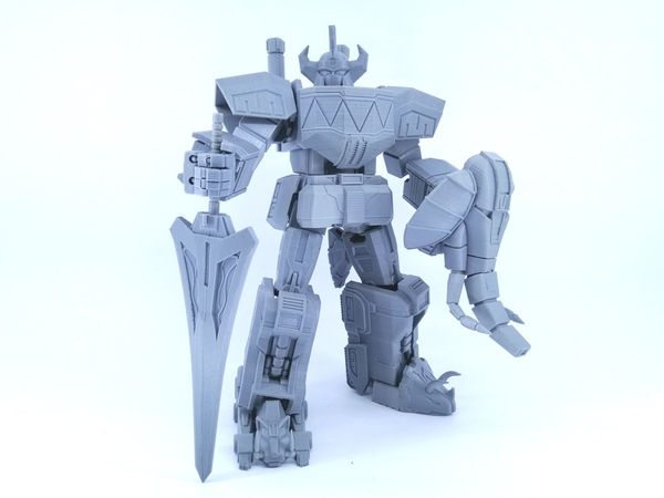 ARTICULATED POWER ROBOT NOT DINO MEGAZORD NO SUPPORT