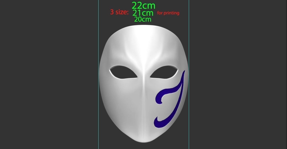 Vega Mask - Street Fighter cosplay 3D Print 223969