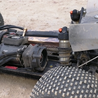 Rear Fan Holder for buggy XRAY XB4 - Thumbnail 2