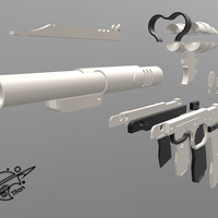 Star Wars - Qi'Ra's Blaster - FOR COSPLAY - Thumbnail 5