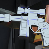 Star Wars - Hondo's Blaster - FOR COSPLAY - Thumbnail 4
