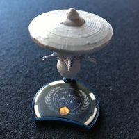 Small Star Trek Ascendancy Starbase Federation 3D Printing 224286