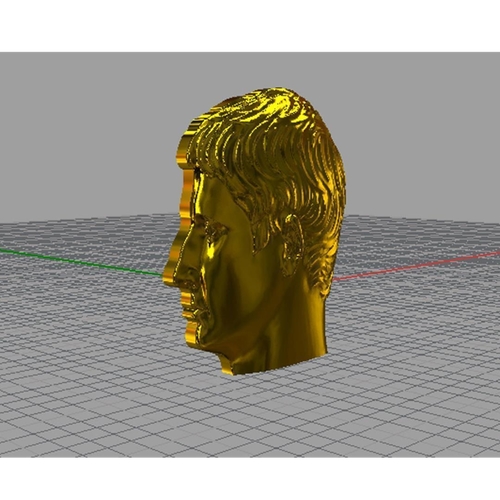 Augustus Emperor Pendant  3D Print 224293