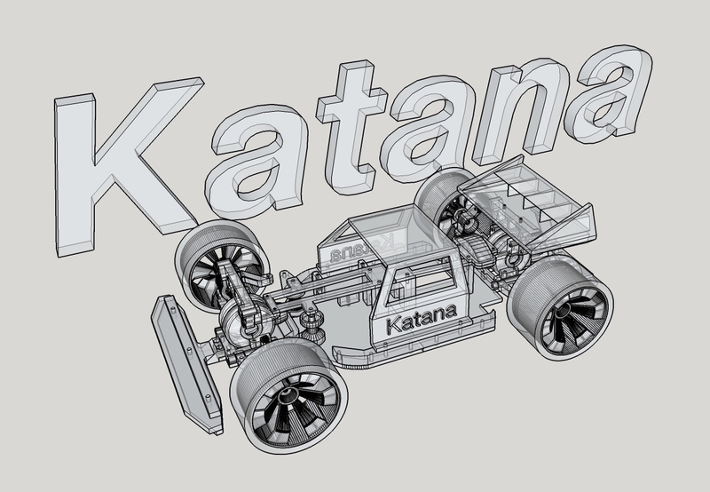 Katana Rc car 1:10 On/Off Road