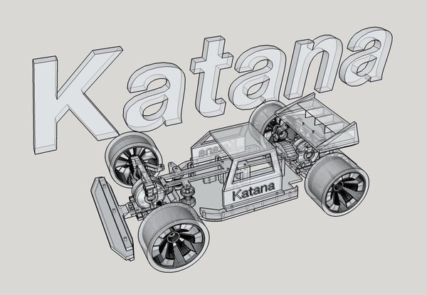 Katana Rc car 1:10 On/Off Road