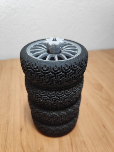 Wheel stand 3D Print 224443