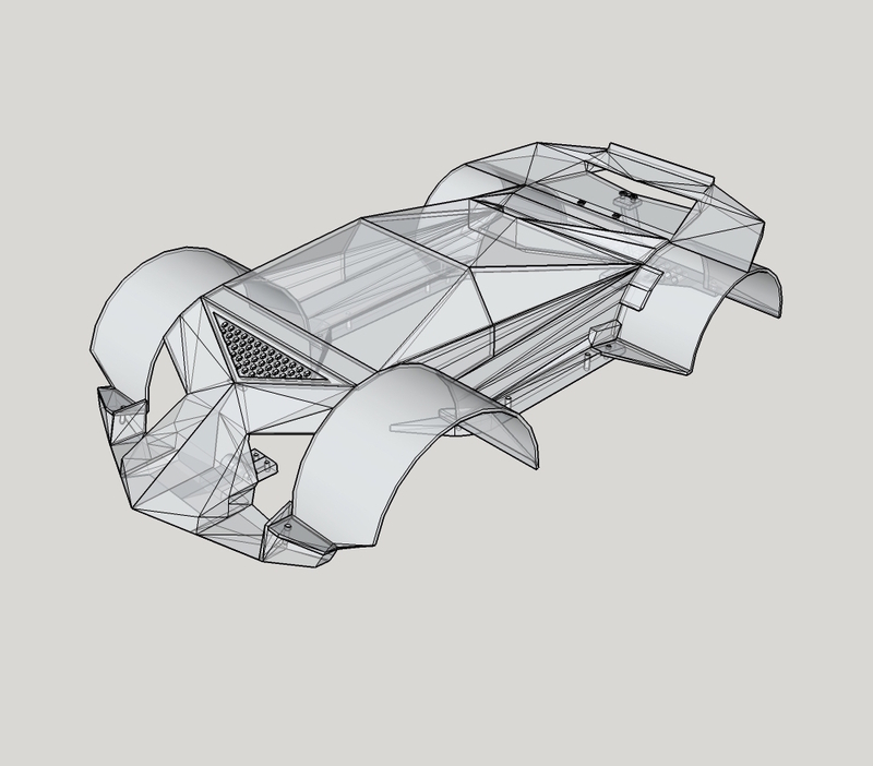 Full Body for Katana RC 1:10