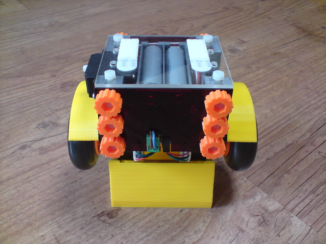 ProfileBlock™ - Balancing Robot - DIY Robot Platform 3D Print 224459