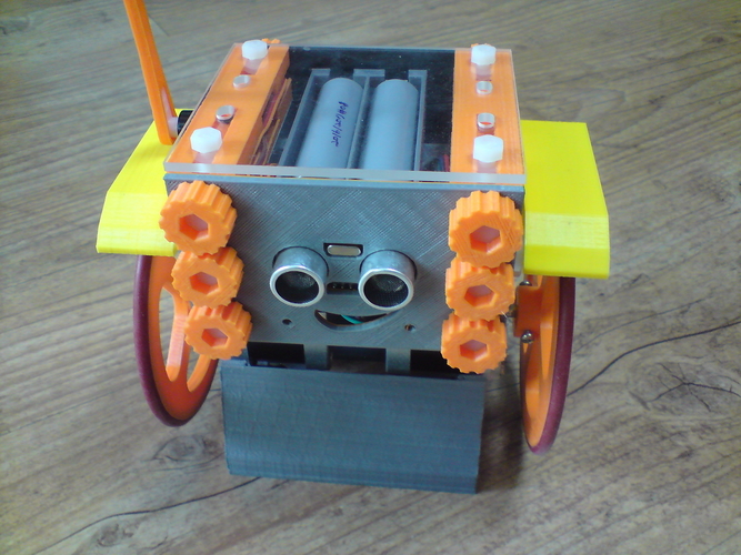 ProfileBlock™ - Balancing Robot - DIY Robot Platform 3D Print 224463