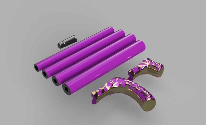 Joker Stick (usable Prop) 3D Print 224472