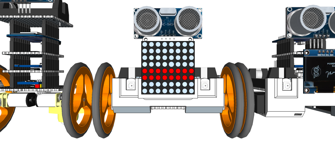 miniMe™ - DIY mini Robot Platform - Design Concepts 3D Print 224577