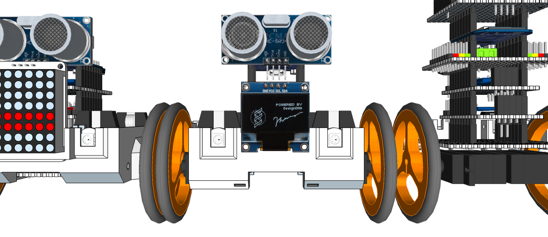 miniMe™ - DIY mini Robot Platform - Design Concepts 3D Print 224584
