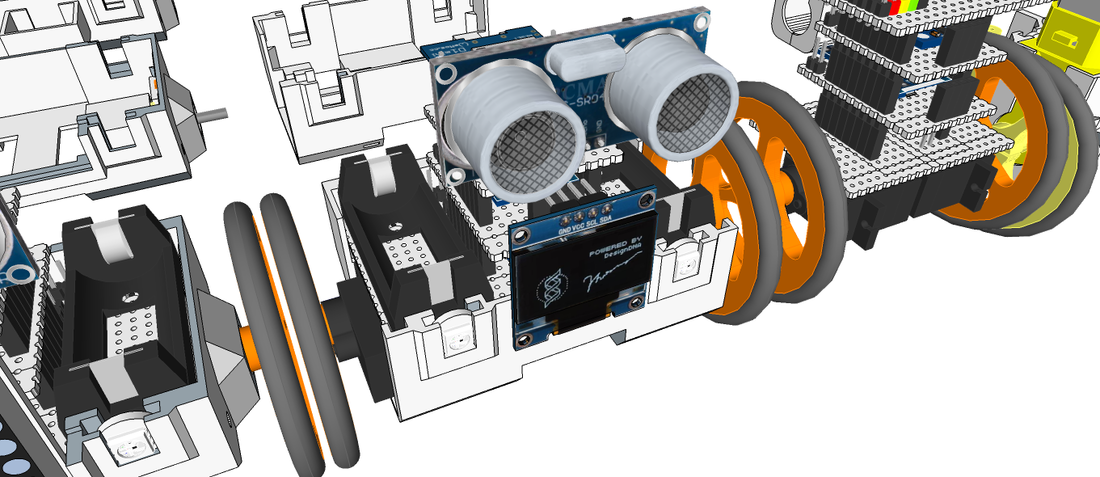 miniMe™ - DIY mini Robot Platform - Design Concepts 3D Print 224585