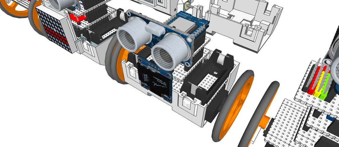 miniMe™ - DIY mini Robot Platform - Design Concepts 3D Print 224591