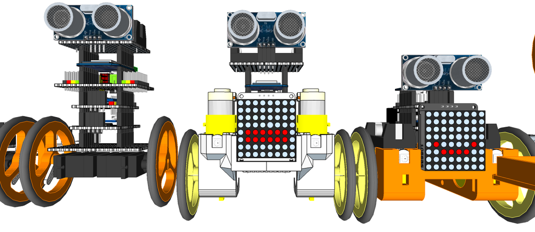 miniMe™ - DIY mini Robot Platform - Design Concepts 3D Print 224593