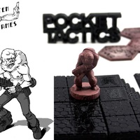 Small Pocket-Tactics Mutant Bounty Hunter 3D Printing 2246