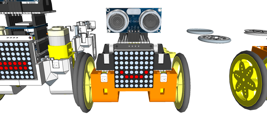 miniMe™ - DIY mini Robot Platform - Design Concepts 3D Print 224607