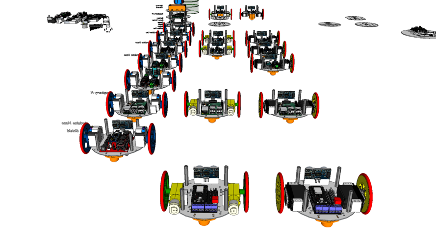 diskBot™ - DIY Robot Platform - Design Concepts 3D Print 224634