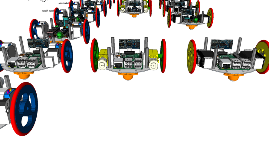 diskBot™ - DIY Robot Platform - Design Concepts 3D Print 224635
