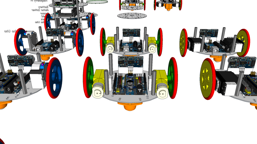 diskBot™ - DIY Robot Platform - Design Concepts 3D Print 224636