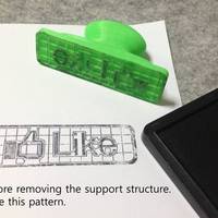 "Like" stamp - Thumbnail 2